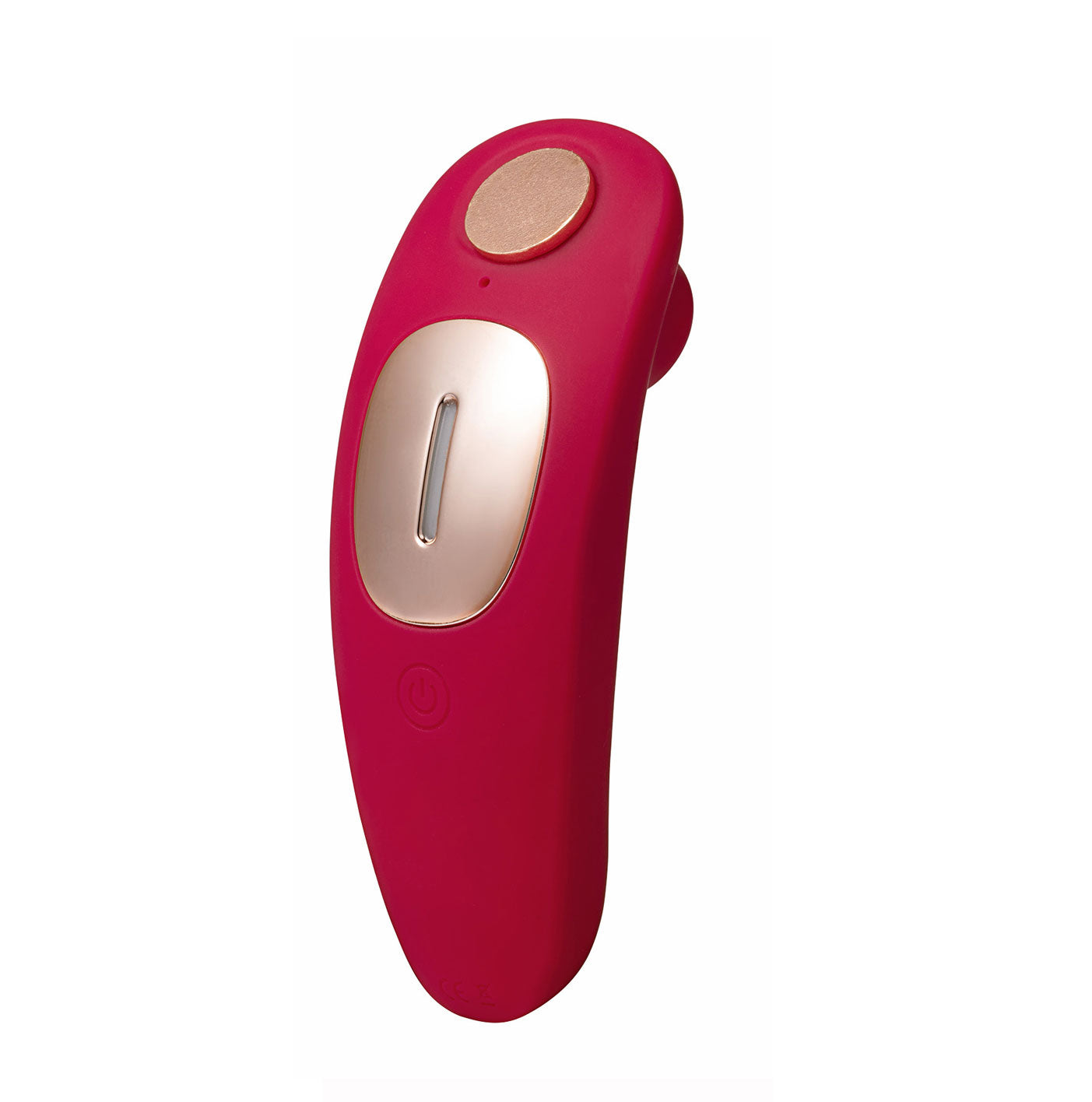 Remi 15-Function Rechargeable Remote Control   Suction Panty Vibe - Red - GreatEagleInc