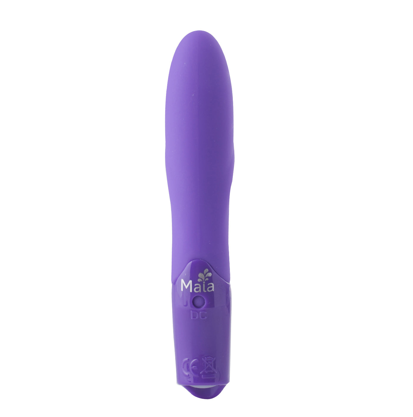Margo Silicone Textured Bullet Vibrator - Neon  Purple - GreatEagleInc