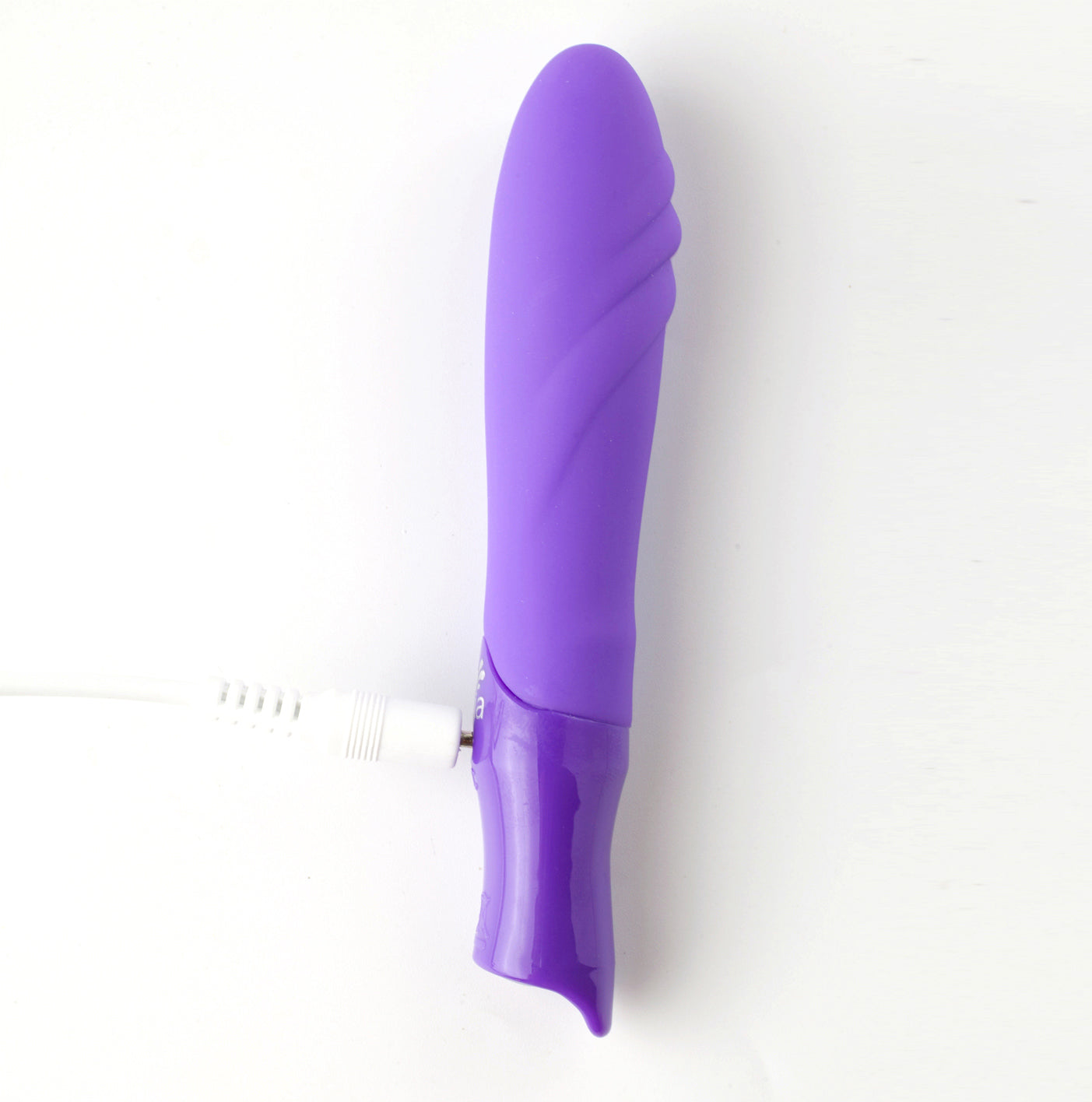 Margo Silicone Textured Bullet Vibrator - Neon  Purple - GreatEagleInc