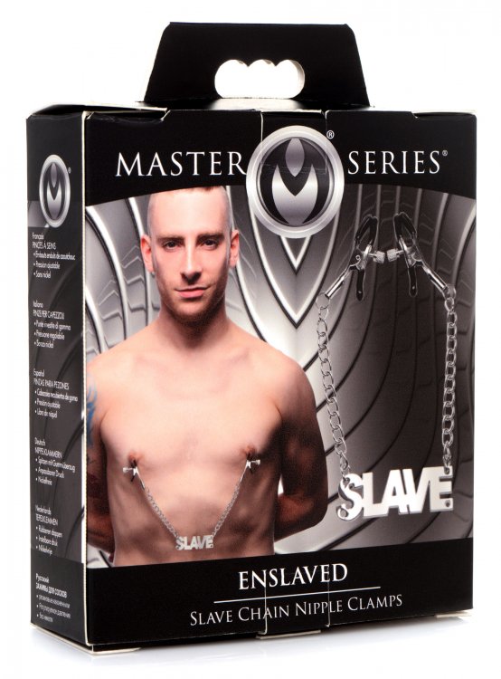 Master Series Enslaved Chain Nipple Clamps - GreatEagleInc