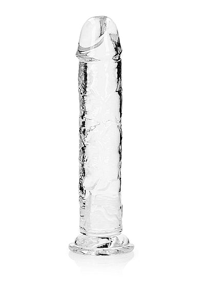 Realrock Realistic Straight Dildo 11in Transparent - GreatEagleInc
