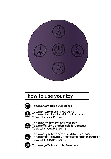 (wd) Vive Halo Purple Vibrator - GreatEagleInc