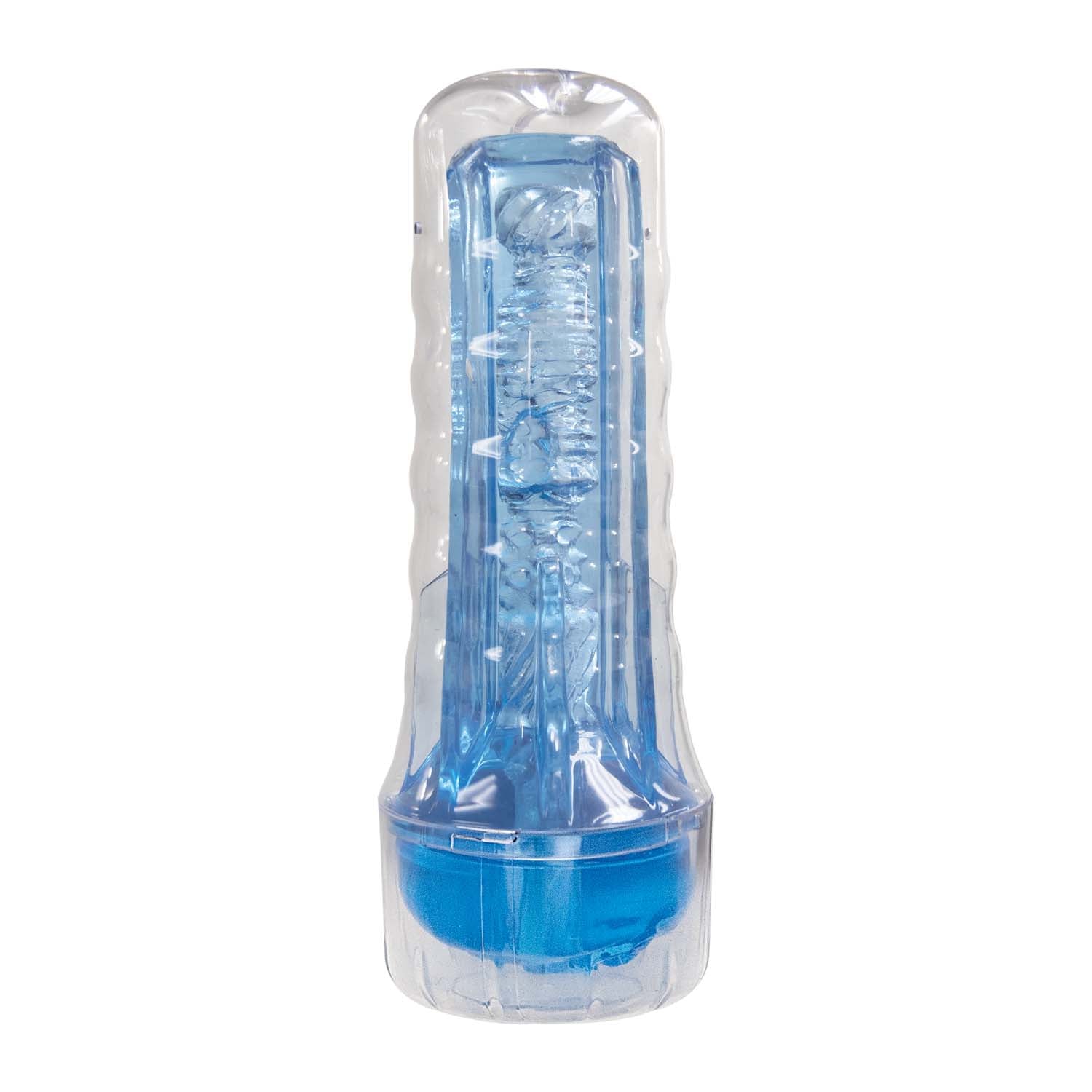 Dream-lite Crystal Vagina Masturbator Blue - Adult Products