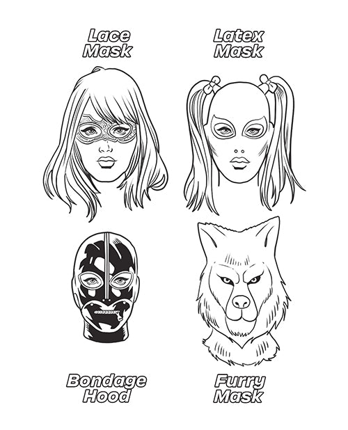 Wood Rocket Fetishes Are Fun Adult Coloring Book - GreatEagleInc