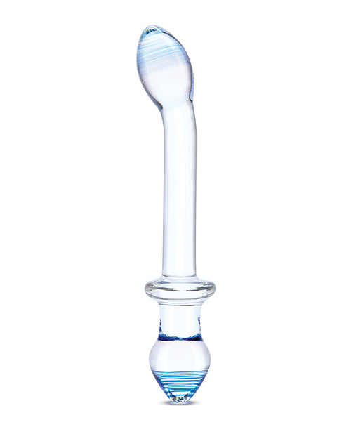 Glas 9.5" Double Play Dual Ended Dildo - Clear - GreatEagleInc