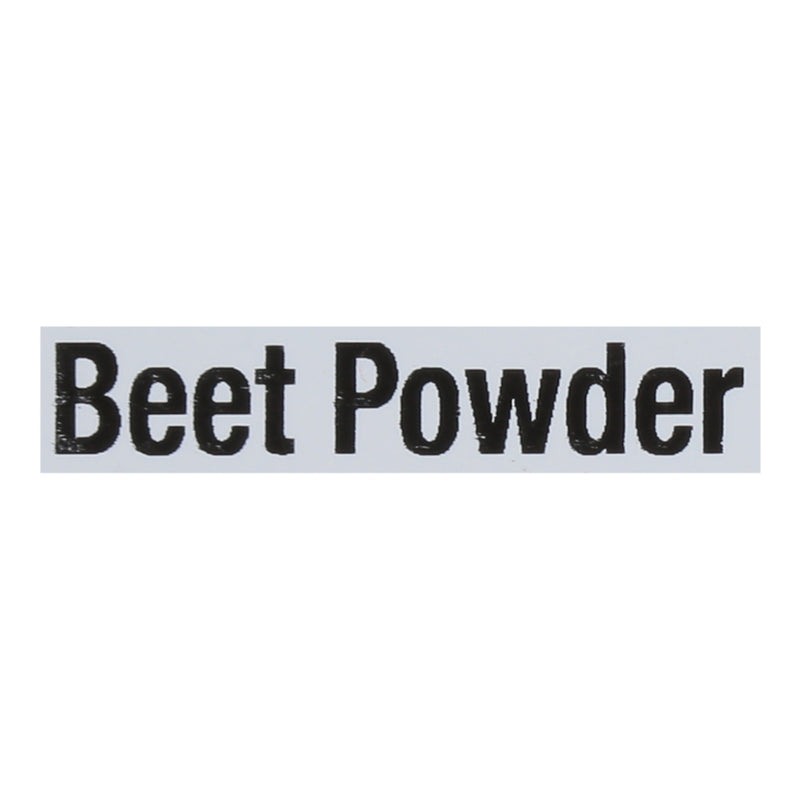 Frontier Herb - Beet Powder - 1 Each Lbs. - GreatEagleInc