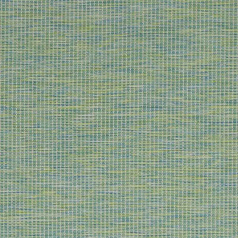 10' Blue and Green Power Loom Indoor Outdoor Runner Rug