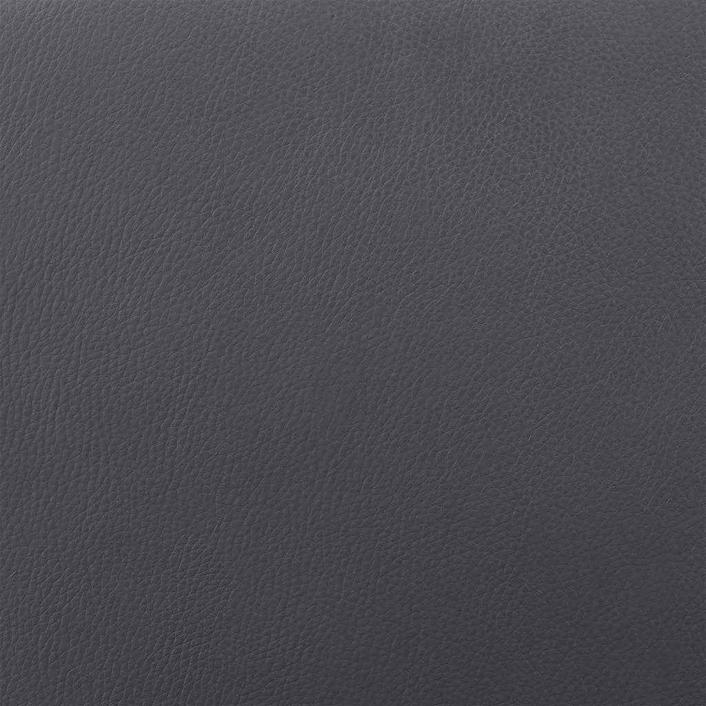 26" Slate Gray and Black Steel Low Back Counter Height Swivel Bar Chair