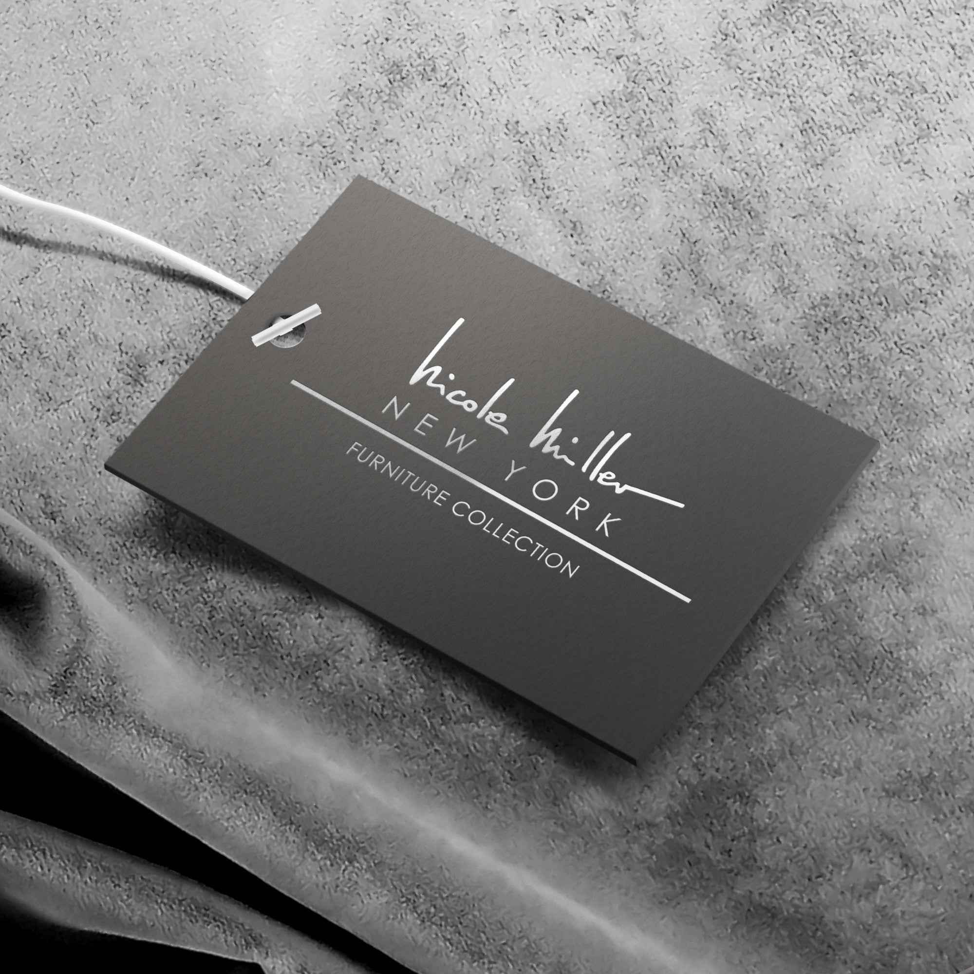 47" White And Gold Stainless Steel Coffee Table With Two Drawers