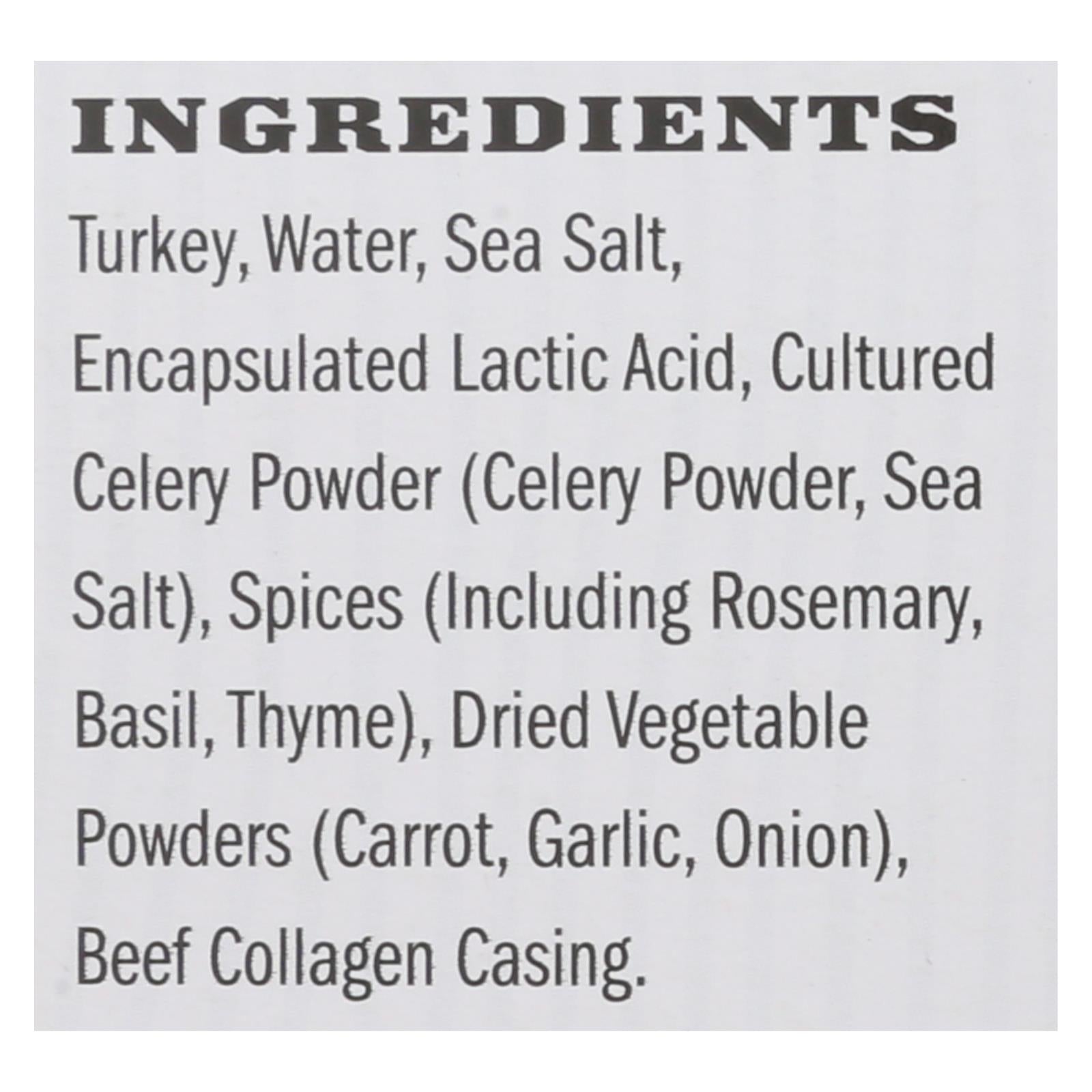 Country Archer - Jerky Turkey Stick Rsmary - Case Of 18-1 Oz - GreatEagleInc