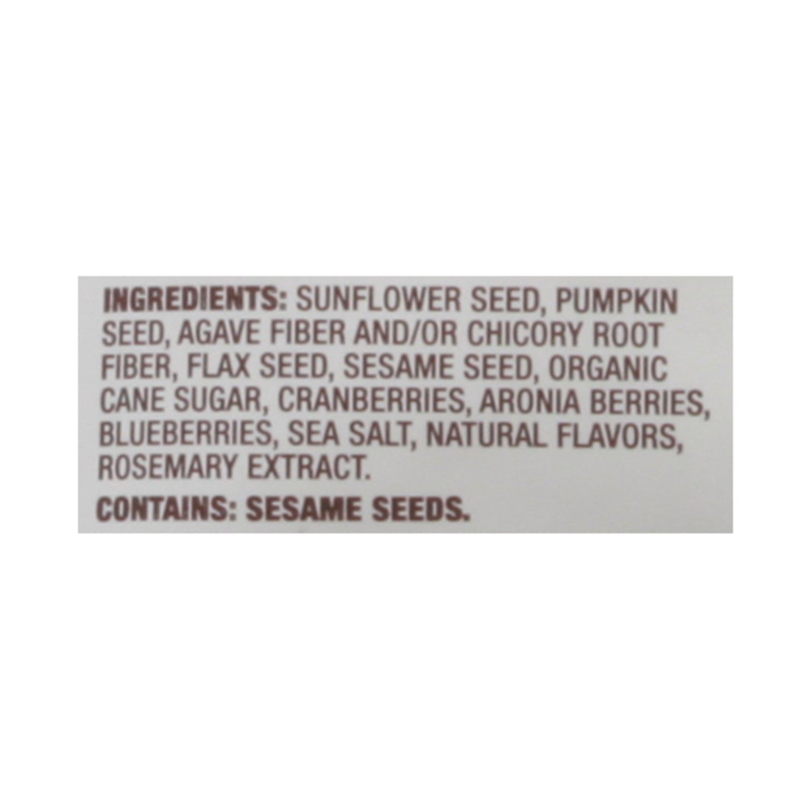 Ozery's Bakery - Spr Seed Crunch Mix Berry - Case Of 6-5.3 Oz - GreatEagleInc