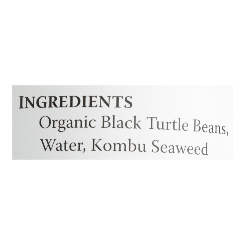 Eden Foods Organic Black Beans - Case Of 12 - 15 Oz. - GreatEagleInc