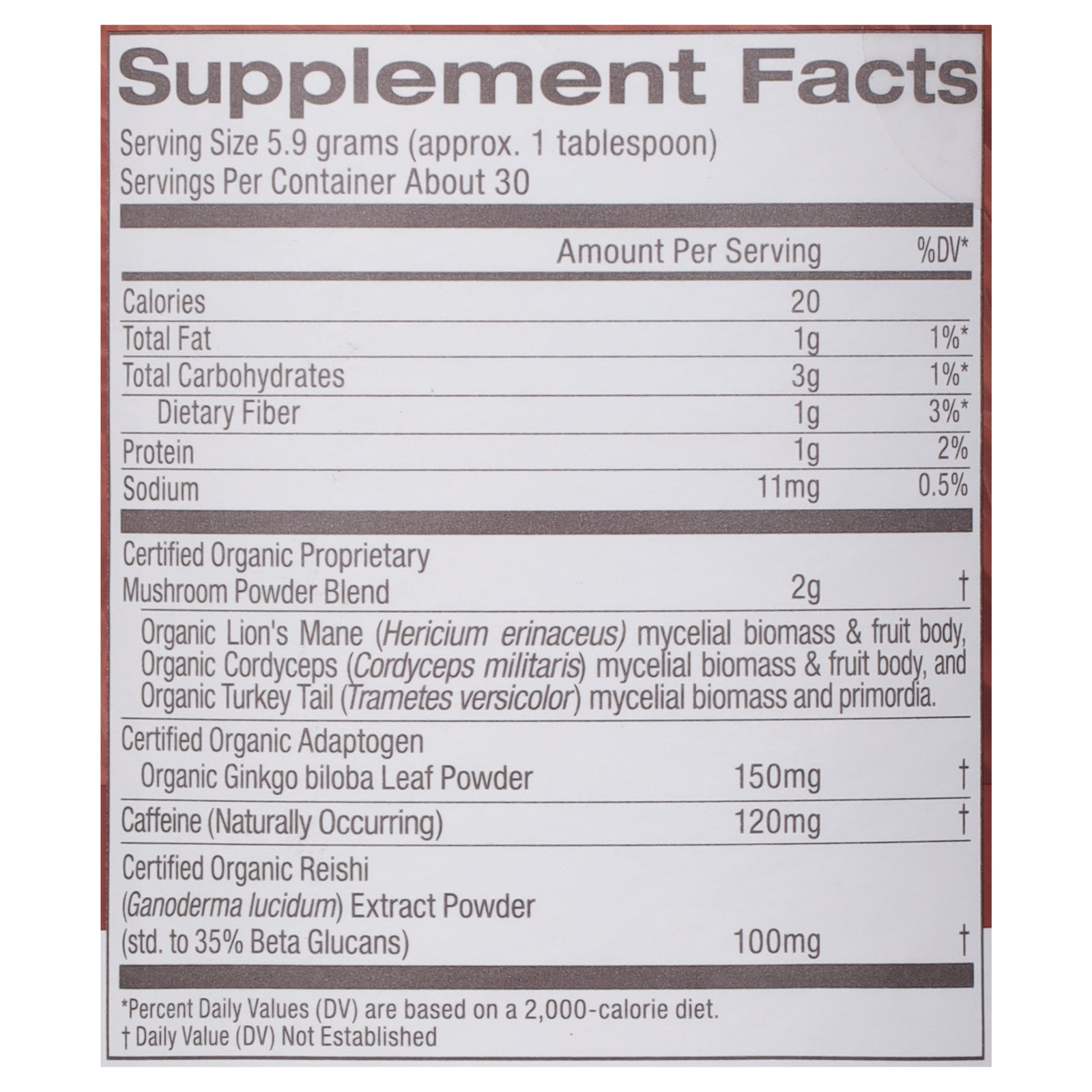 Om - Mushroom Coffee Blend - 1 Each -6.24 Oz - GreatEagleInc