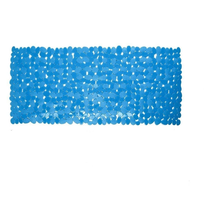 35" Blue Spa Pebbles Non Slip Bathtub Mat - Bed & Bath