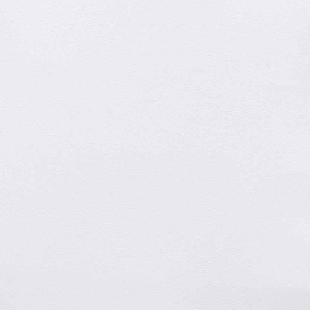 Set of Two 26" White And Brown Steel Low Back Counter Height Bar Chairs