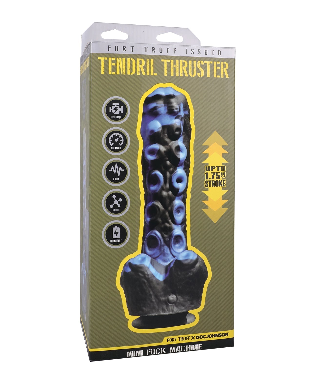 Fort Troff Tendril Thruster Mini Fuck Machine w/Remote Doc Johnson