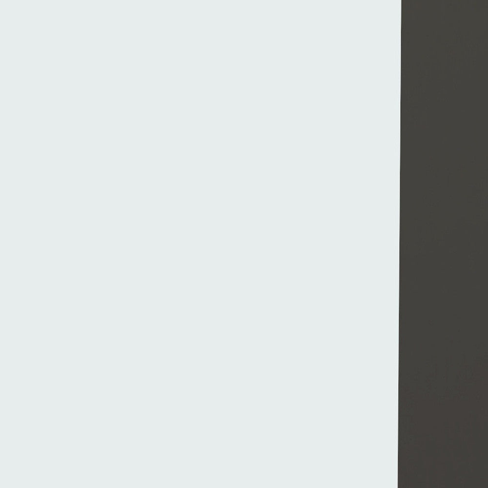 24" Black Wood Framed Bathroom Vanity Mirror