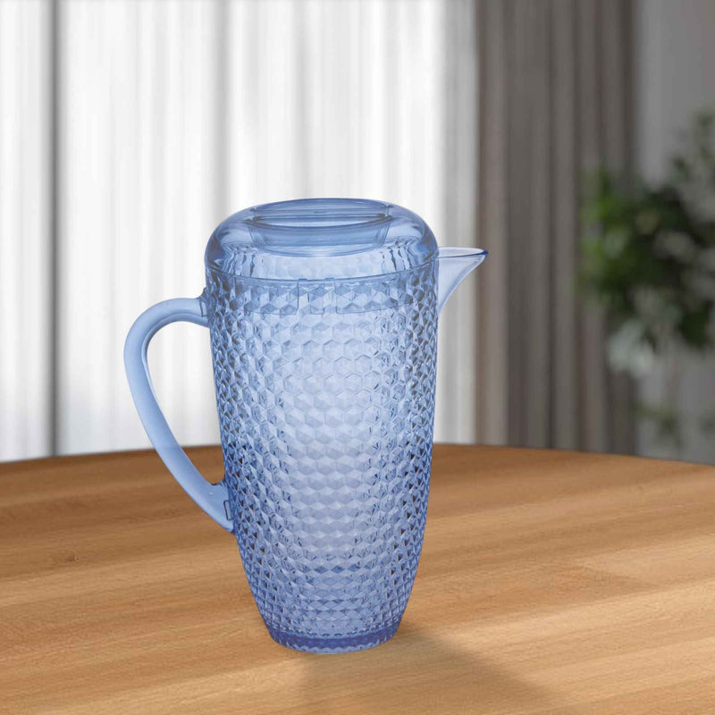 2.5 Quart Blue Diamond Acrylic Pitcher
