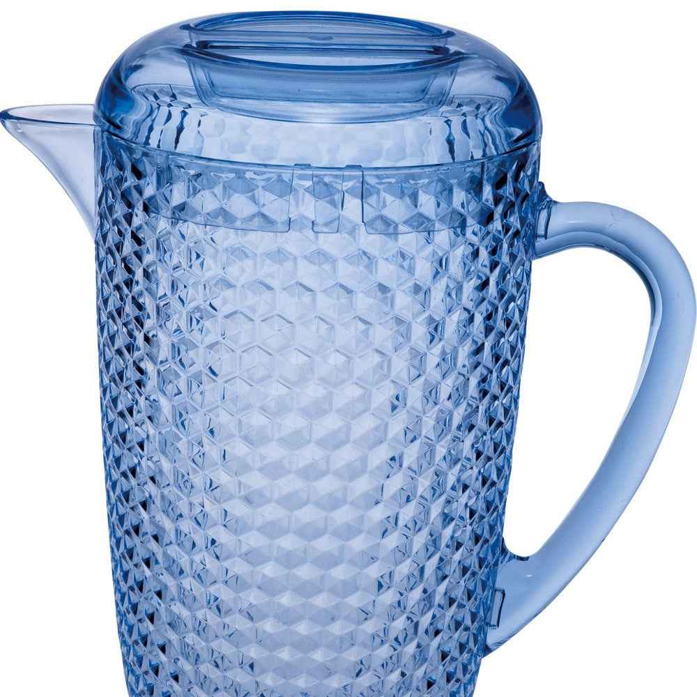 2.5 Quart Blue Diamond Acrylic Pitcher