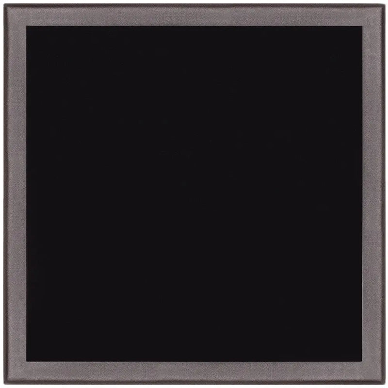 18" Black Square Glass Outdoor Side Table Homeroots Outdoor