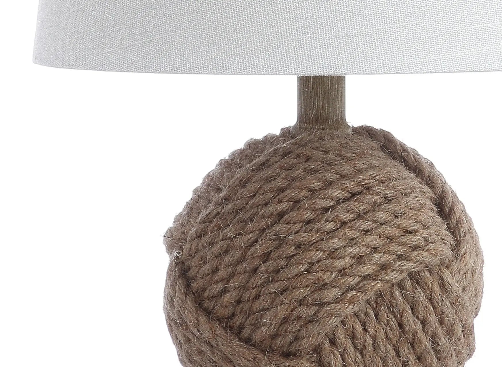 18" Clear Novelty Table Lamp LED With Globe Shade Homeroots Lighting