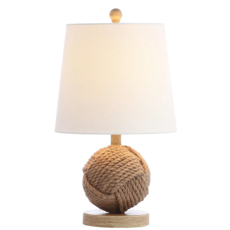 18" Clear Novelty Table Lamp LED With Globe Shade Homeroots Lighting