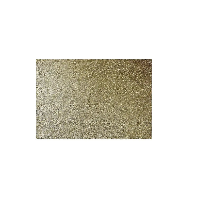 18" Set of Four Gold Vinyl Placemats Homeroots Kitchen & Dining