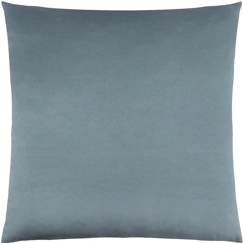 18" X 18" Blue Polyester Zippered Pillow Homeroots Home Decor