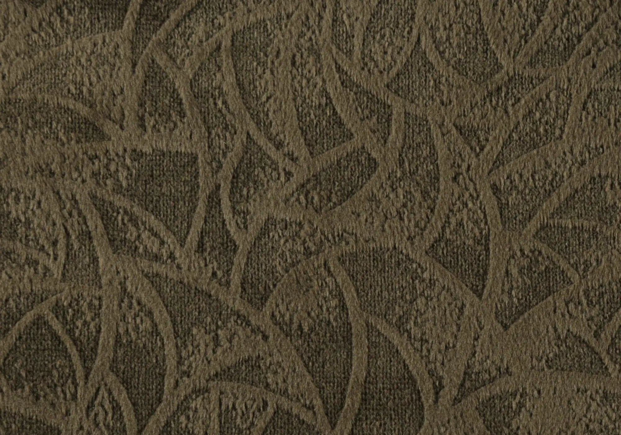 18" X 18" Dark Green Velvet Polyester Floral Zippered Pillow Homeroots Home Decor