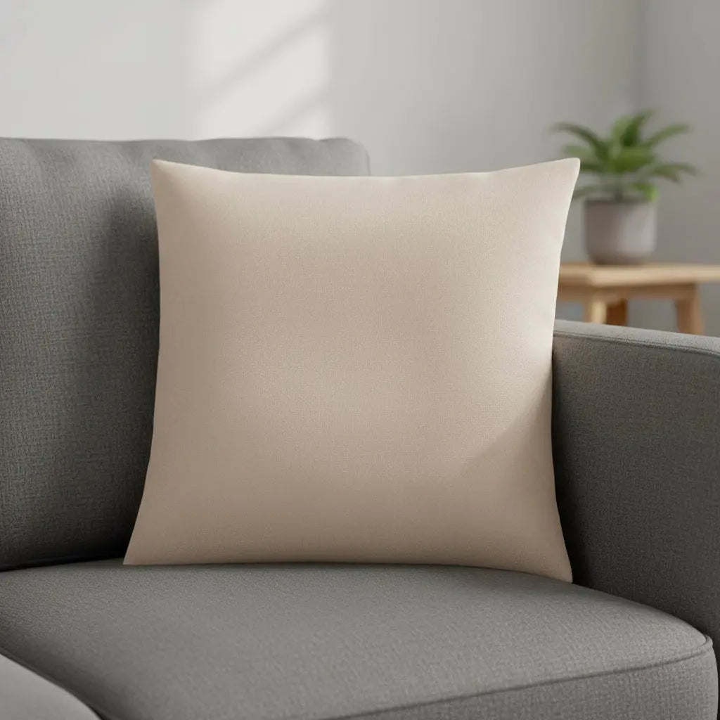 18" X 18" Gold Polyester Zippered Pillow Homeroots Home Decor