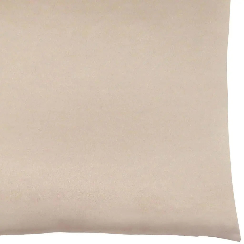 18" X 18" Gold Polyester Zippered Pillow Homeroots Home Decor