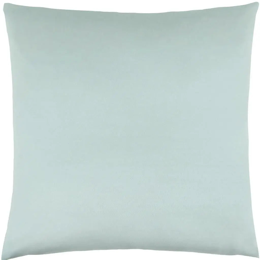 18" X 18" Mint Green Polyester Zippered Pillow Homeroots Home Decor