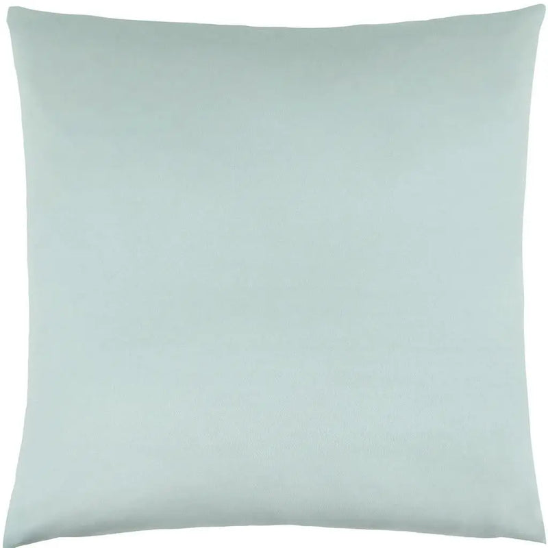 18" X 18" Mint Green Polyester Zippered Pillow Homeroots Home Decor