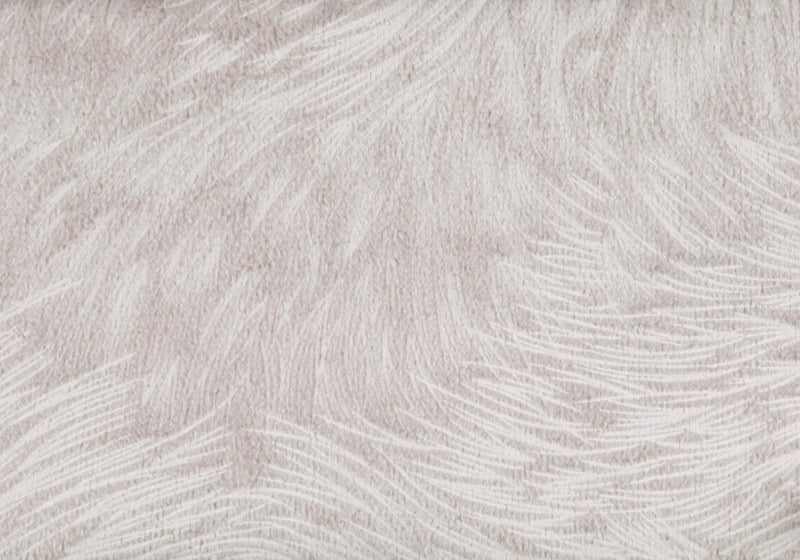 18" X 18" Taupe Velvet Polyester Feather Zippered Pillow Homeroots Home Decor