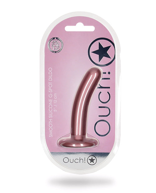 Shots Ouch 5" Smooth G-spot Dildo - GreatEagleInc