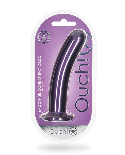 Shots Ouch 7" Smooth G-spot Dildo - GreatEagleInc