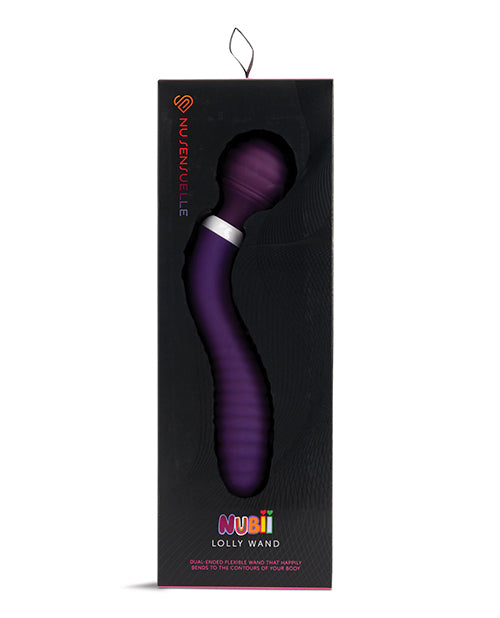 Nu Sensuelle Lolly Double-ended Flexible Nubii Wand - GreatEagleInc