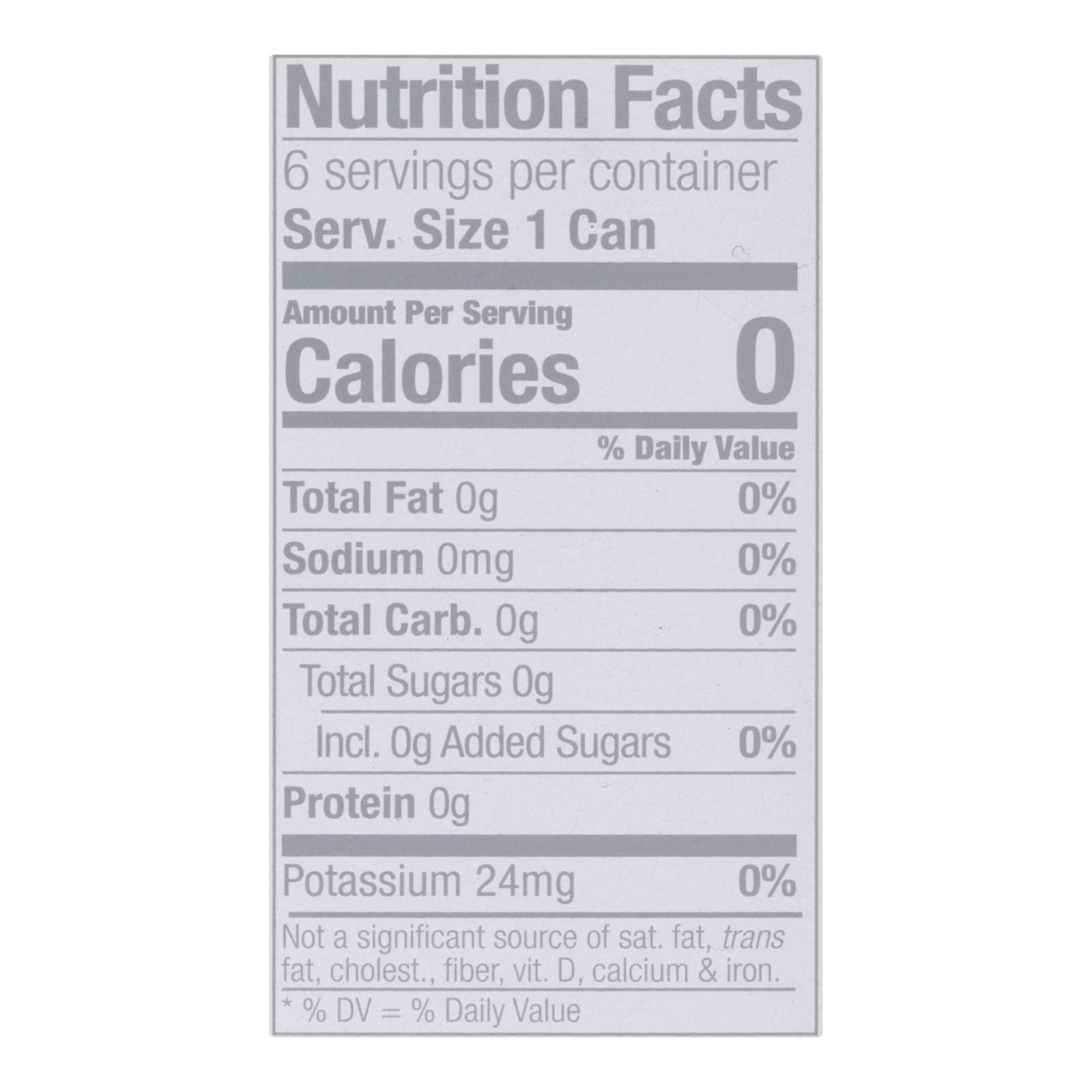 Polar Beverages - Tonic Water Diet 6pk - Case Of 4-6/7.5 Fz - Home & Garden