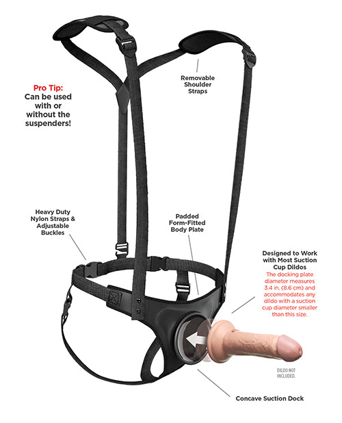 Body Dock Strap-on Suspenders - GreatEagleInc