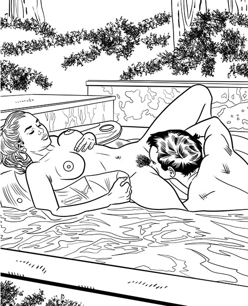 Wood Rocket The Oral Sex Coloring Book - GreatEagleInc