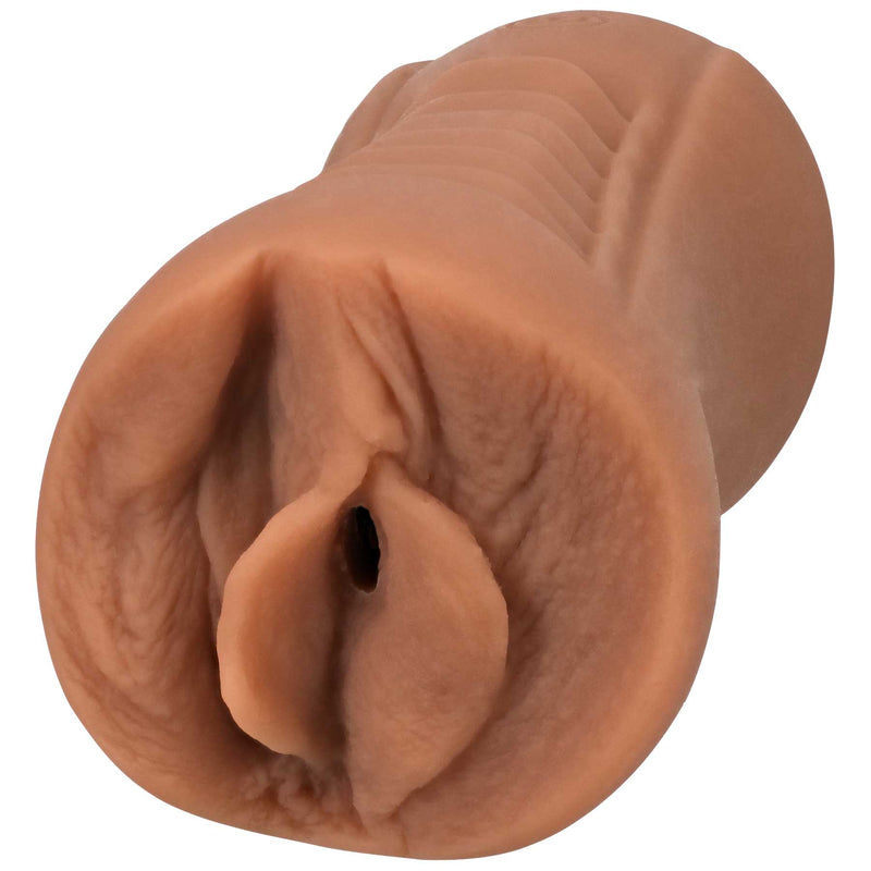 Signature Strokers - Aidra Fox - Ultraskyn Pocket  Pussy - Caramel - GreatEagleInc