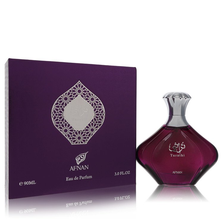 Afnan Turathi Purple by Afnan Eau De Parfum Spray 3 oz for Women Regular