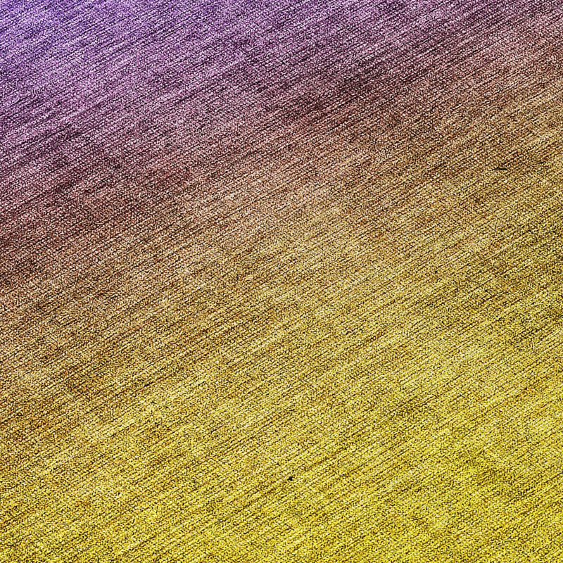 8' Purple Gold And Blue Round Ombre Washable Indoor Outdoor Area Rug