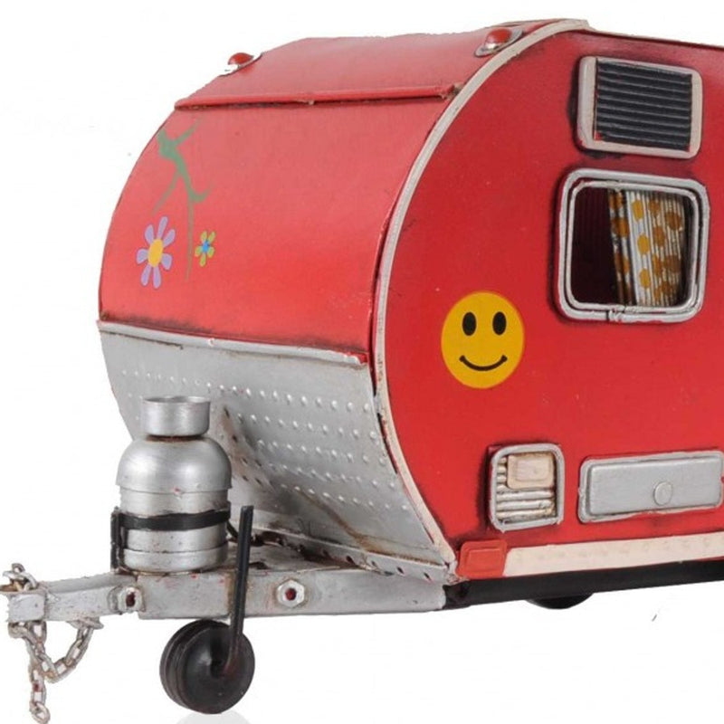 Red Camper Trailer Model Tissue Holder - Bed & Bath