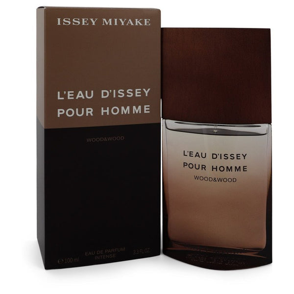 L'eau D'Issey Pour Homme Wood & wood by Issey Miyake Eau De Parfum Intense Spray for Men 3.3oz