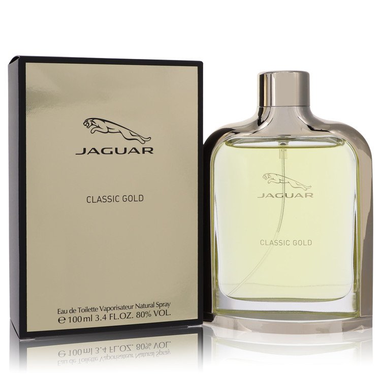 Jaguar Classic Gold by Jaguar Eau De Toilette Spray for Men 3.4 oz regular