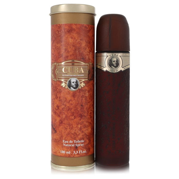 Cuba Gold by Fragluxe Eau De Toilette Spray for Men Regular