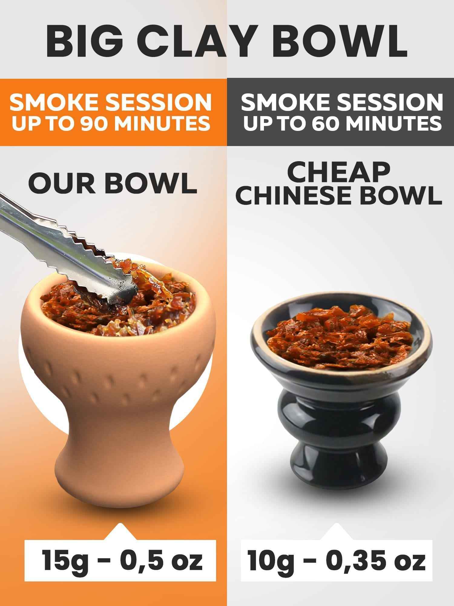 Orange Hookah Set 2 Hose Hookah – LilOne 12” Orange Mini Hookah Combo Kit