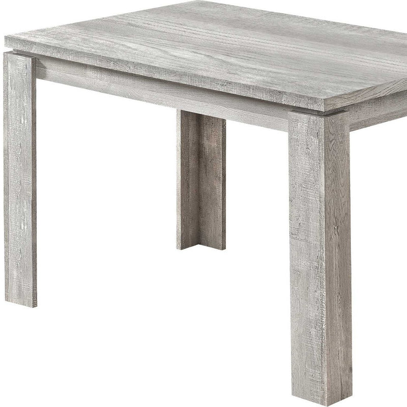47" Gray Dining Table - Kitchen & Dining