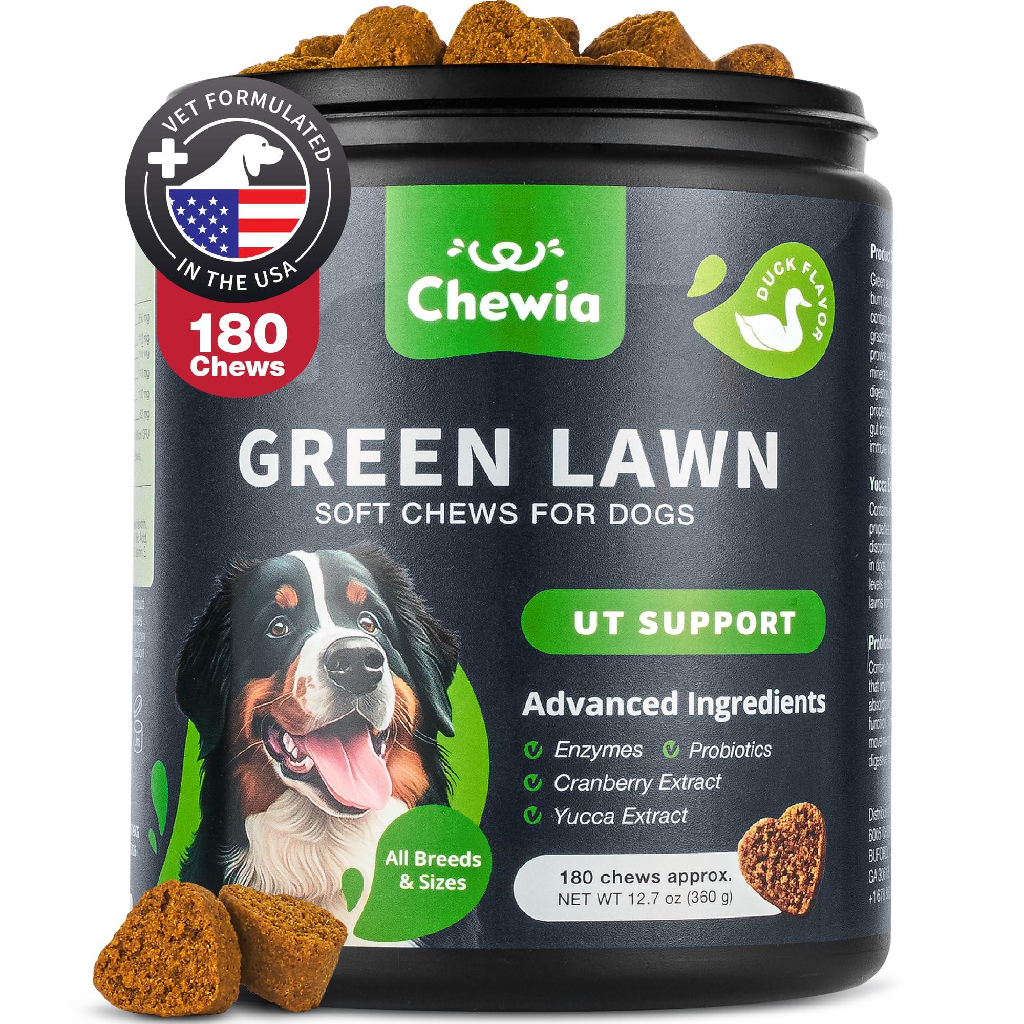 Grass Burn Spot Chews for Dogs Dog Urine Neutralizer for Lawn Grass Savers for Dog Urine Dog Pee Lawn Spot Saver Caused by Dog Urine Grass Treatment Rocks Probiotics Enzymes & Multivitamins Default Title